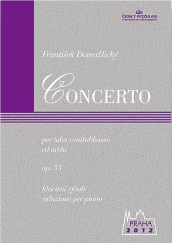 Koncert pro tubu a smyčce, op. 53 / klavírní výtah