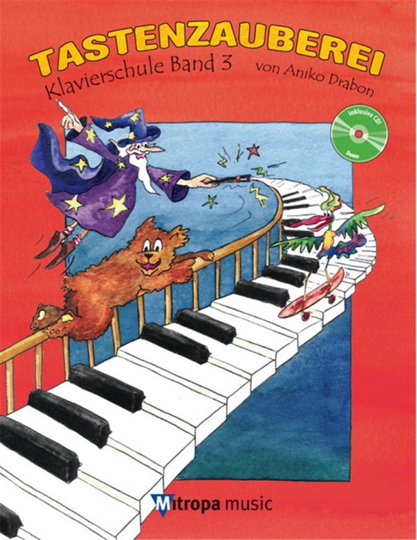 Tastenzauberei - Klavierschule Band 3 + CD