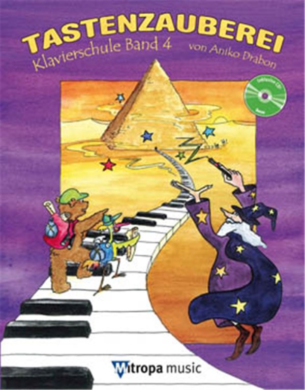Tastenzauberei - Klavierschule Band 4 + CD