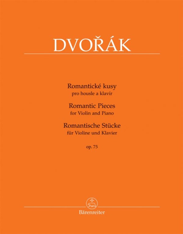 Romantické kusy op. 75 pro housle a klavír