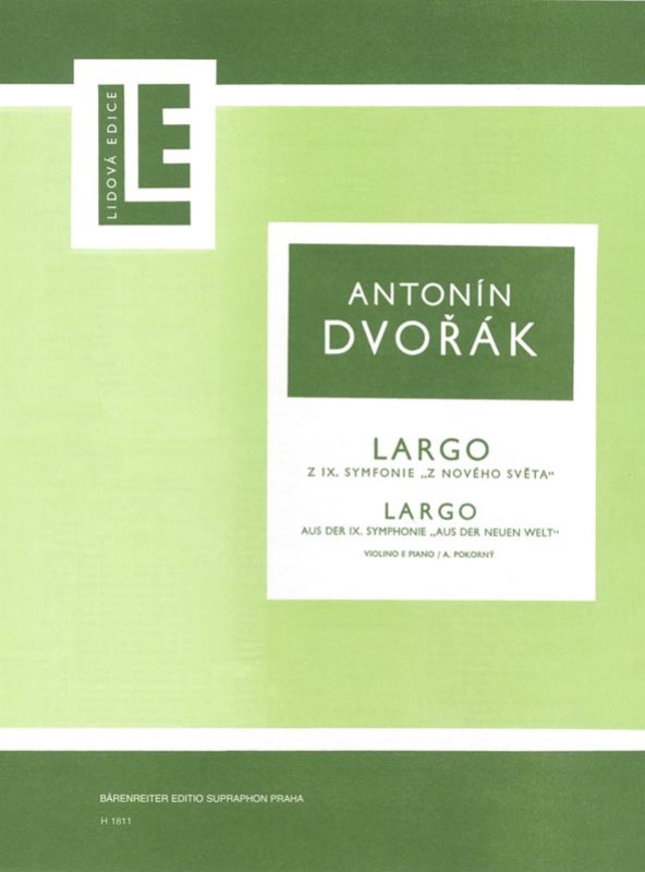 Largo z IX. symfonie (violino e piano facile /D dur/ - A. Pokorn