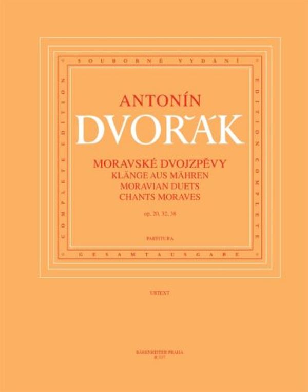 Moravské dvojzpěvy op. 20, 32, 38