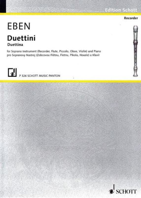 Duettina pro sopránový nástroj a klavír