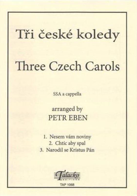 Tři české koledy - Notovna.cz
