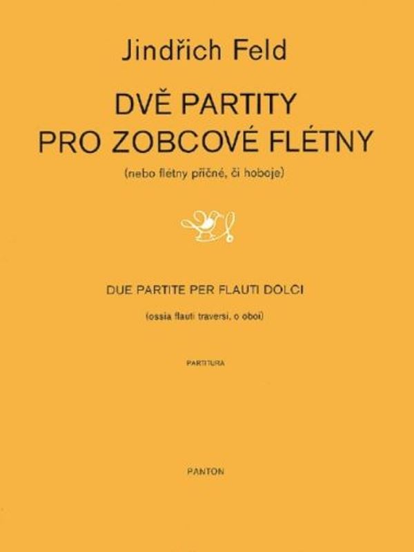 Dvě partity pro zobcové flétny (příčné flétny, hoboje)