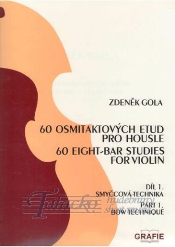 60 osmitaktových etud pro housle 1.díl