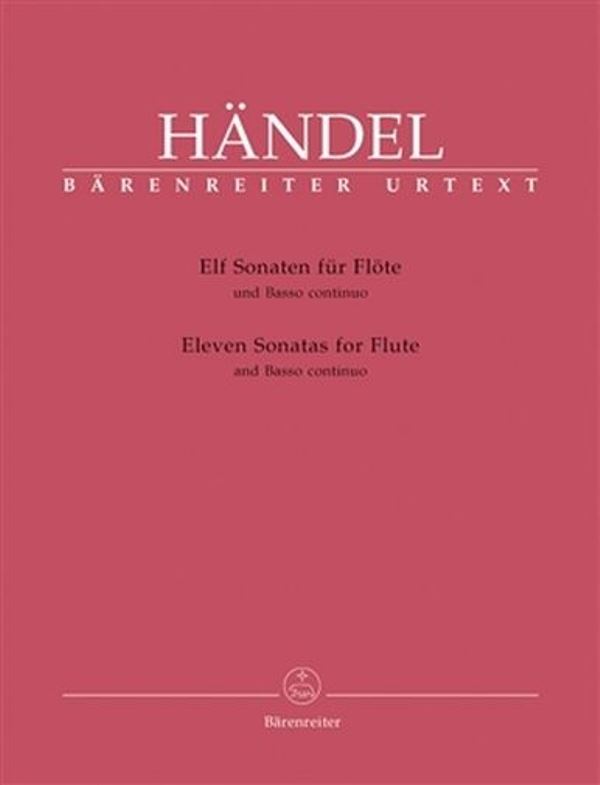 Jedenáct sonát pro flétnu a basso continuo