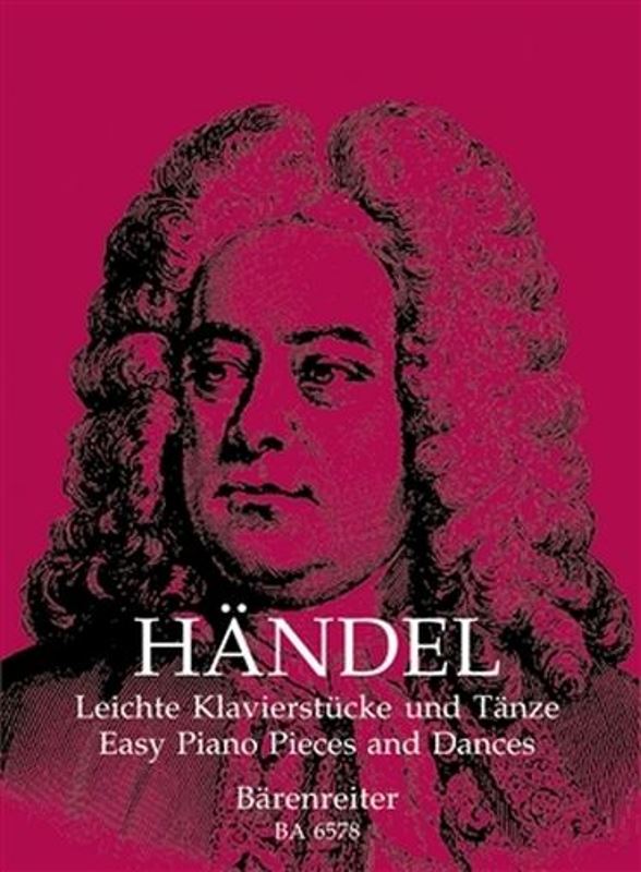 Snadné klavírní skladby a tance (Handel)