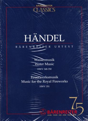 Water Music, Music for the Royal Fireworks + CD