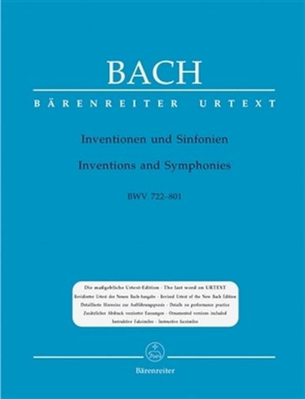 Invence a sinfonie BWV 772-801