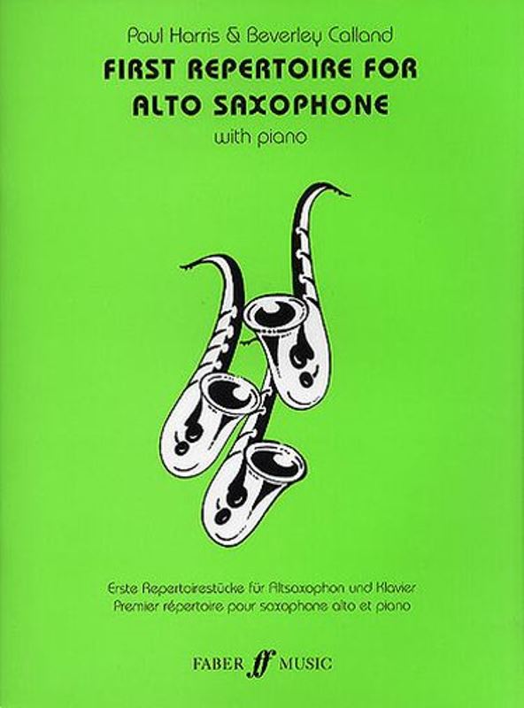 First Repertoire For Alto Saxophone