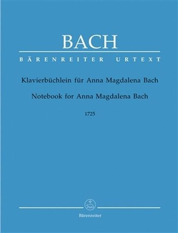Klavírní knížka pro Annu Magdalenu Bachovou 1725
