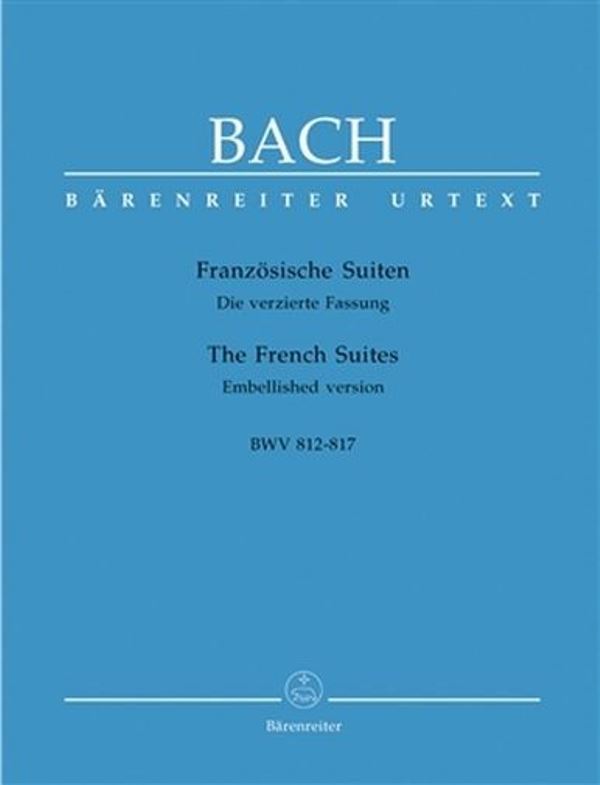 Francouzské suity (zdobená verze) BWV 812-817
