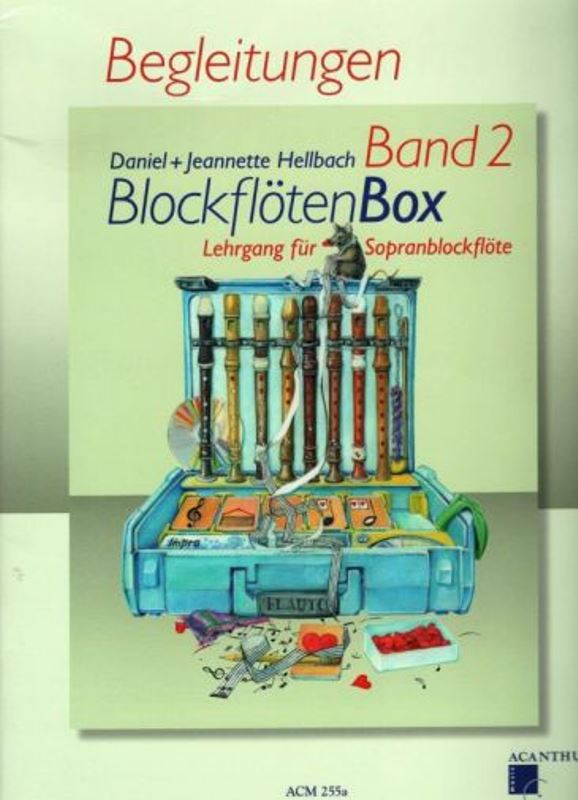 BlockflötenBox Band 2 - klavírní doprovody