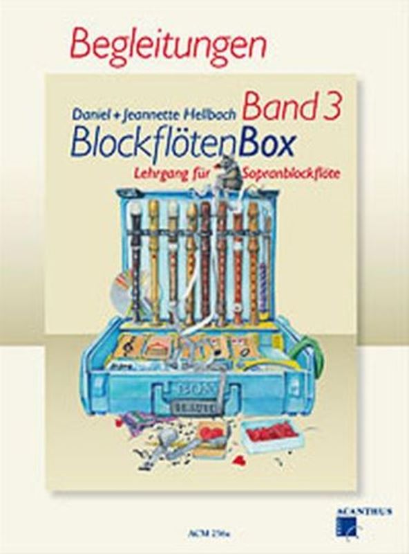 BlockflötenBox Band 3 - klavírní doprovody
