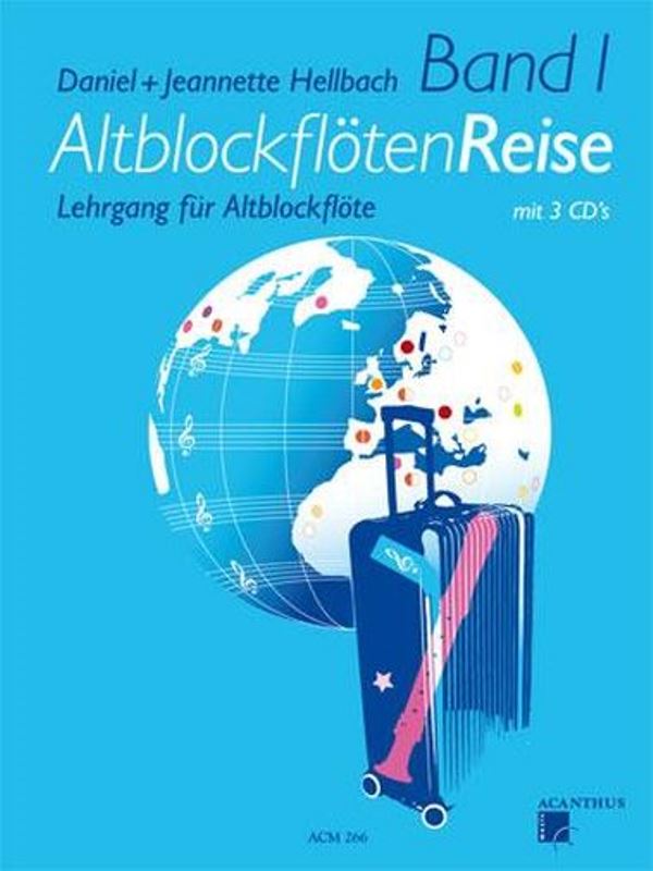 Altblockflötenreise band 1 + 3 CD