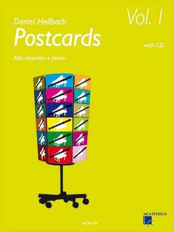 Postcards 1 + CD (Alto recorder)