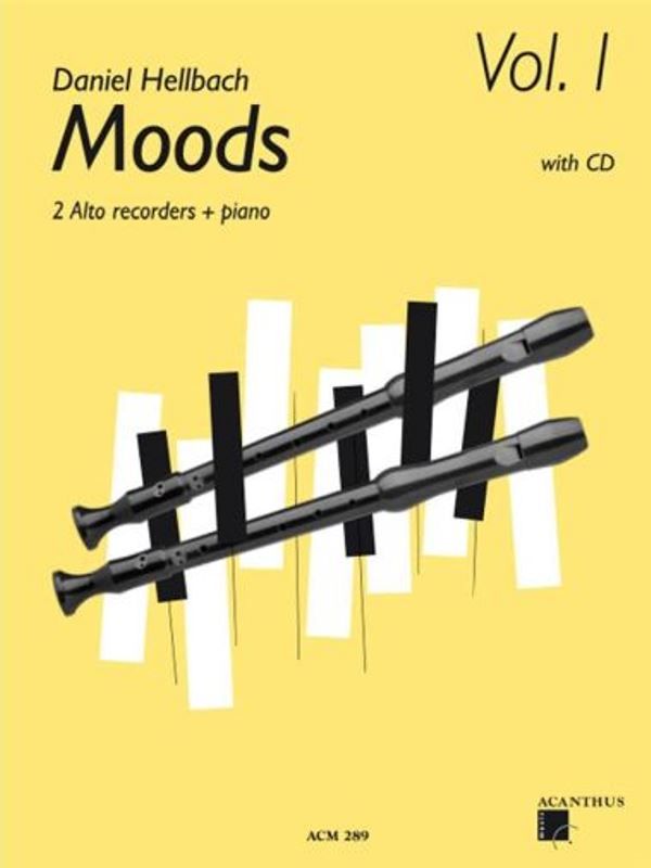 Moods 1 + CD (pro 2 altové flétny)