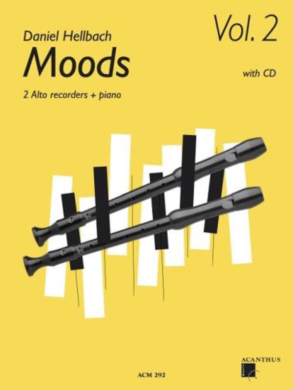 Moods 2 + CD (pro 2 altové flétny)
