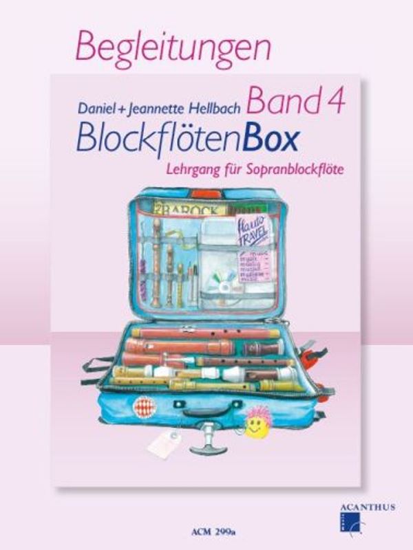 BlockflötenBox Band 4 - klavírní doprovody
