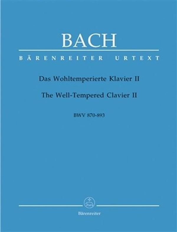 Dobře temperovaný klavír II BWV 870-893