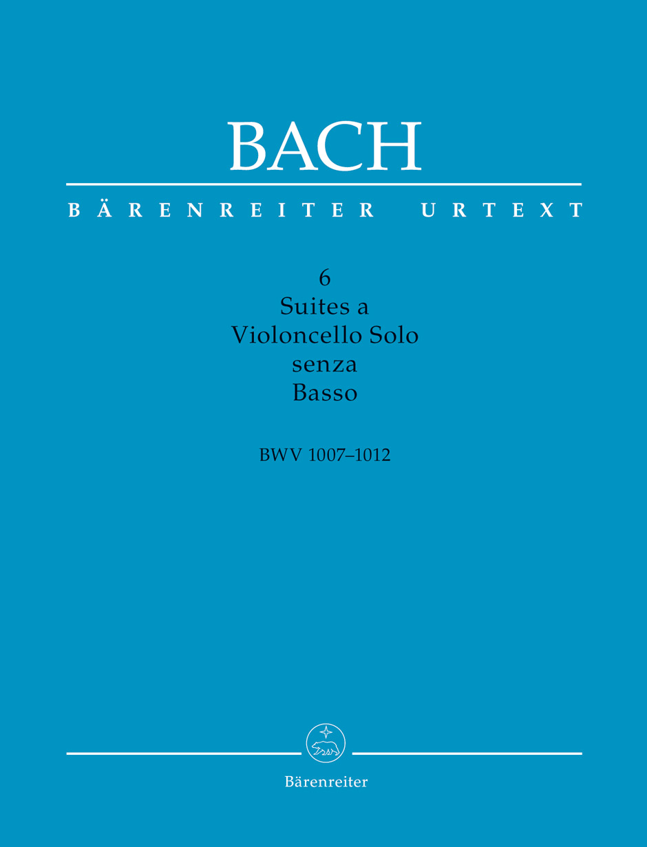 6 suit pro sólové violoncello BWV 1007-1012