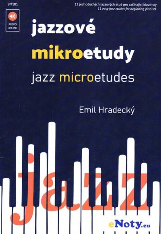 Jazzové mikroetudy pro začínající klavíristy + audio online