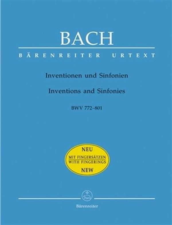 Invence a Symfonie BWV 772-801