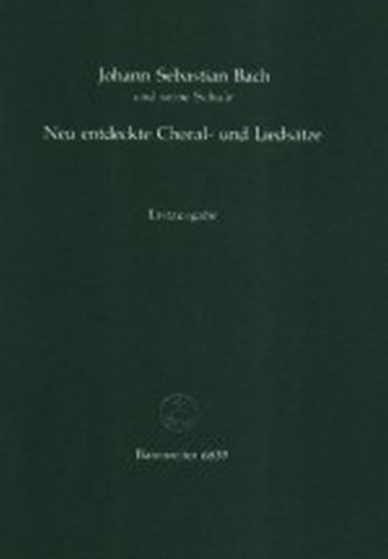 Neu entdeckte Choral- und Liedsätze