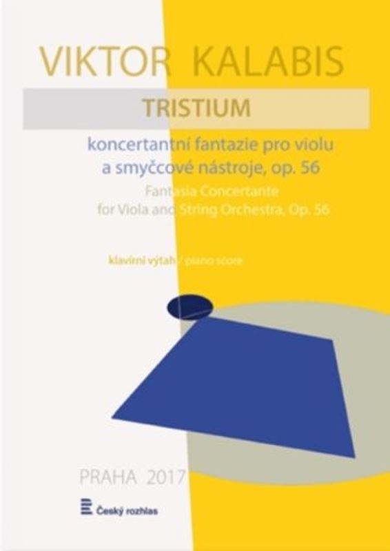 Tristium, koncertantní fantazie pro violu a smyčcové nástroje, op. 56 / klavírní výtah