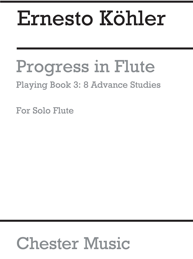 Progress in Flute Playing Op.33, Book 3