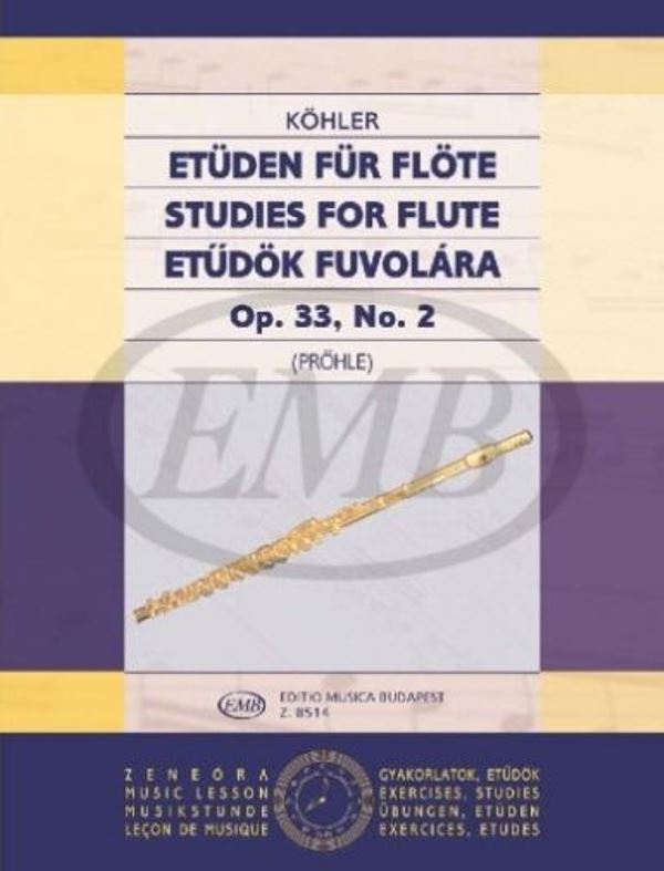 Studies for Flute op. 33, no. 2