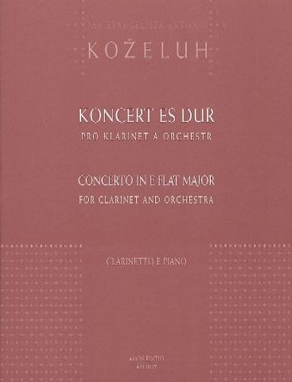Koncert Es dur pro klarinet a orchestr