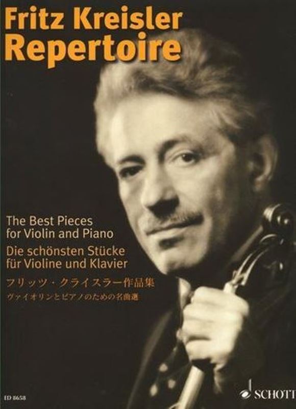 Fritz Kreisler Repertoire - The Best Pieces volume 1