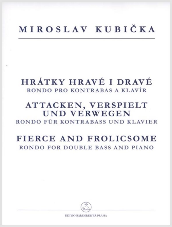 Hrátky hravé i dravé - rondo pro kontrabas a klavír