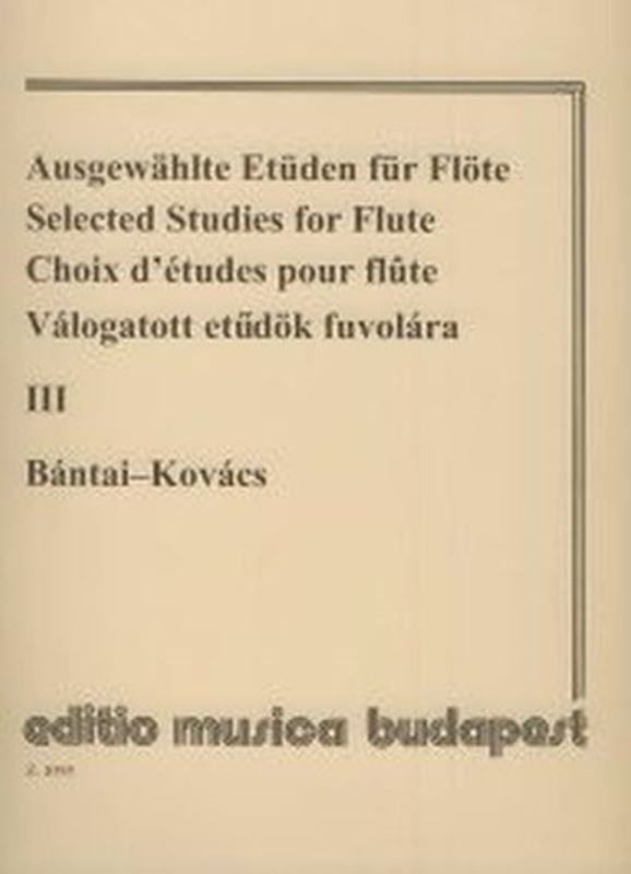 Selected Studies 3 for Flute