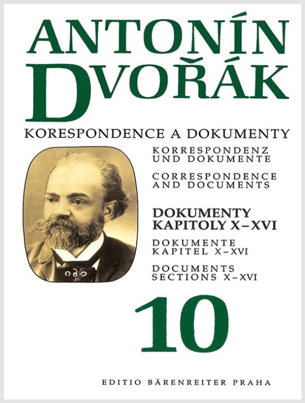 Antonín Dvořák - Korespondence a dokumenty 10