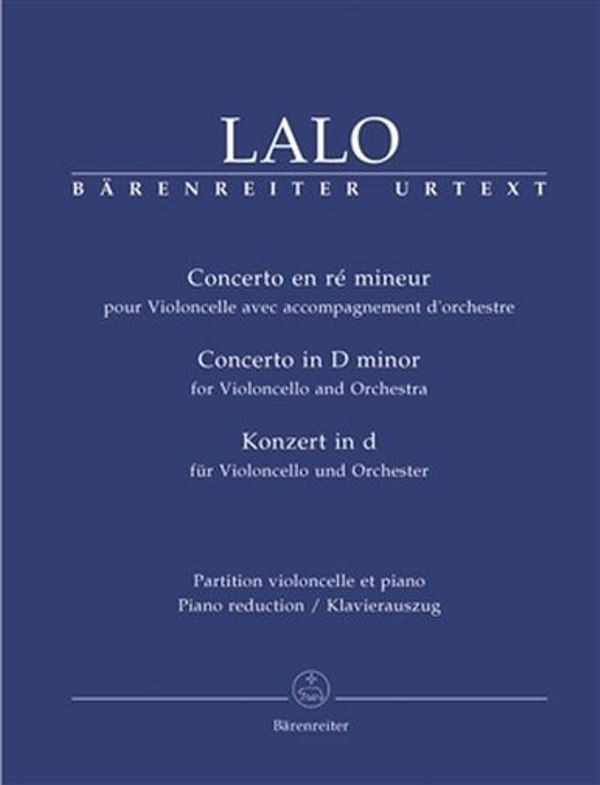 Concerto in D minor for Violoncello and Orchestra D minor