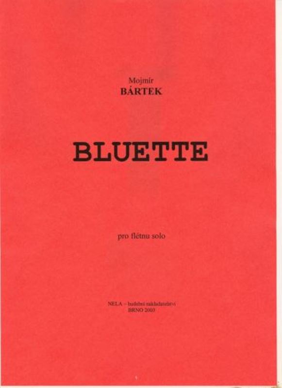 Bluette pro flétnu solo