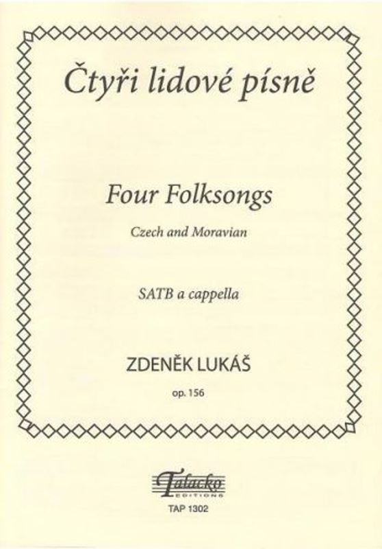 Čtyři lidové písně op. 156