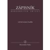 Notes Bärenreiter - fialový (česky)