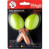 Maracas vajíčka pár (zelená) Stagg EGG-MA S/GR