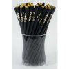 pencil with g clef gold foil crystal