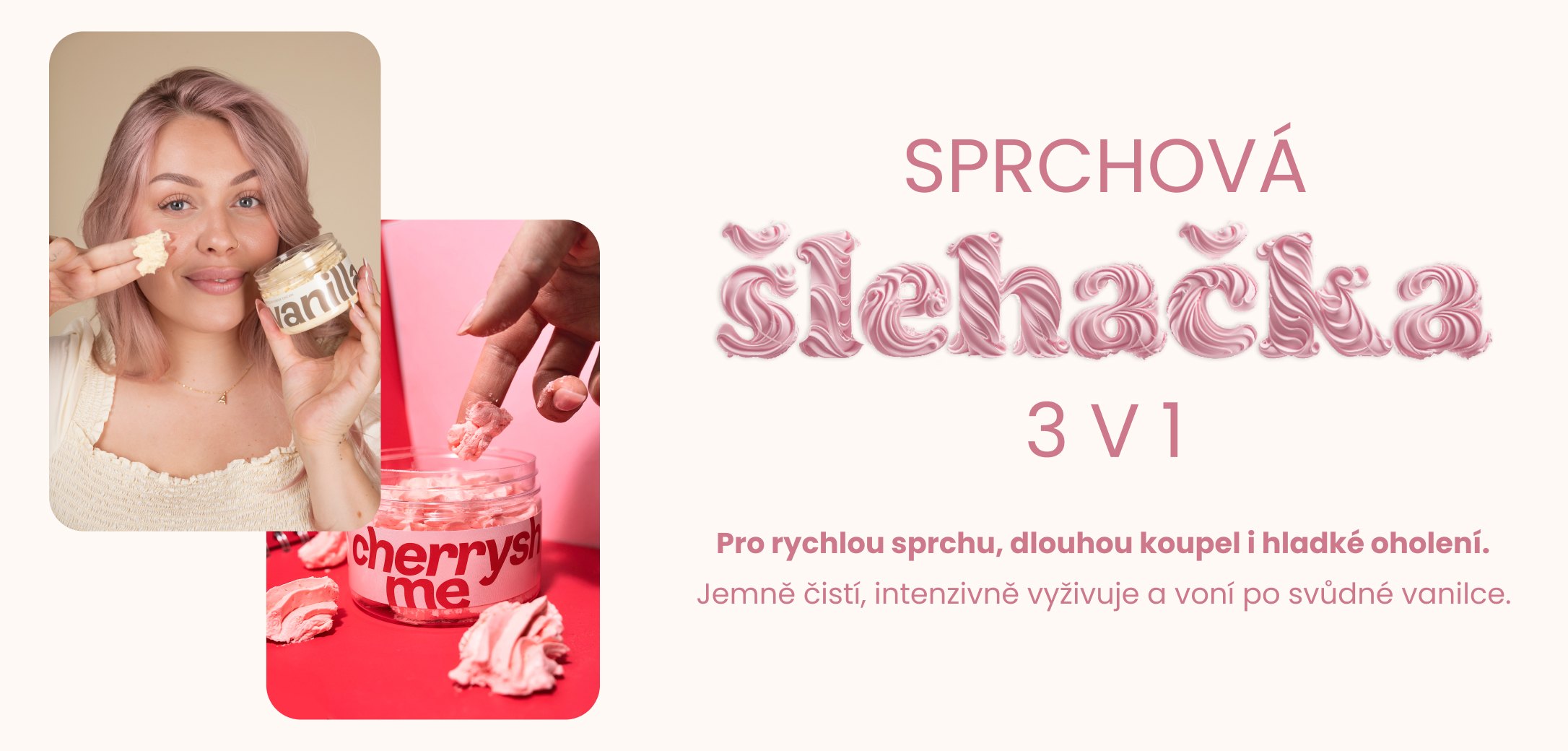 Sprchová šlehačka