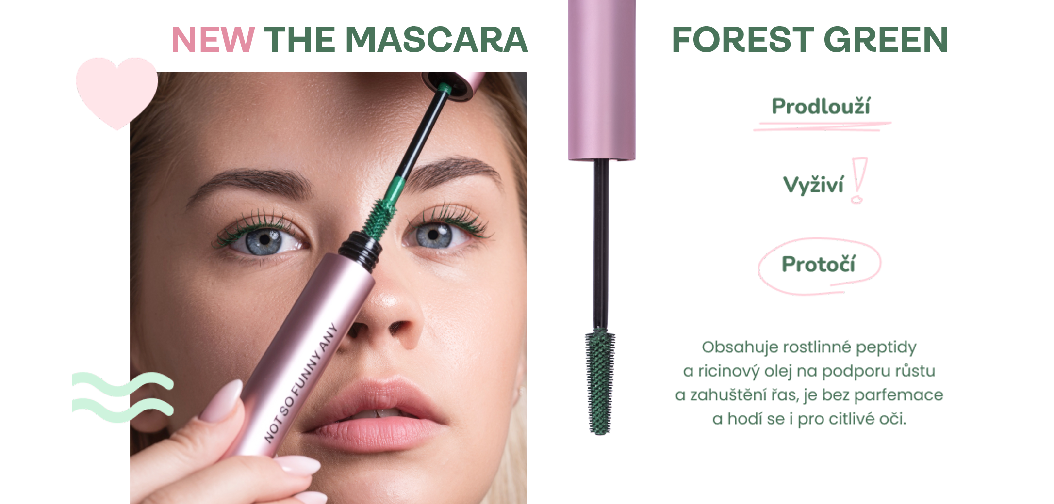 THE MASCARA FOREST GREEN