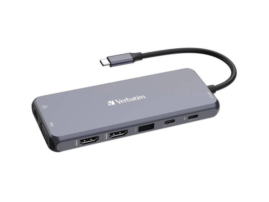 verbatim usb c multiport hub cmh 14 ien535637