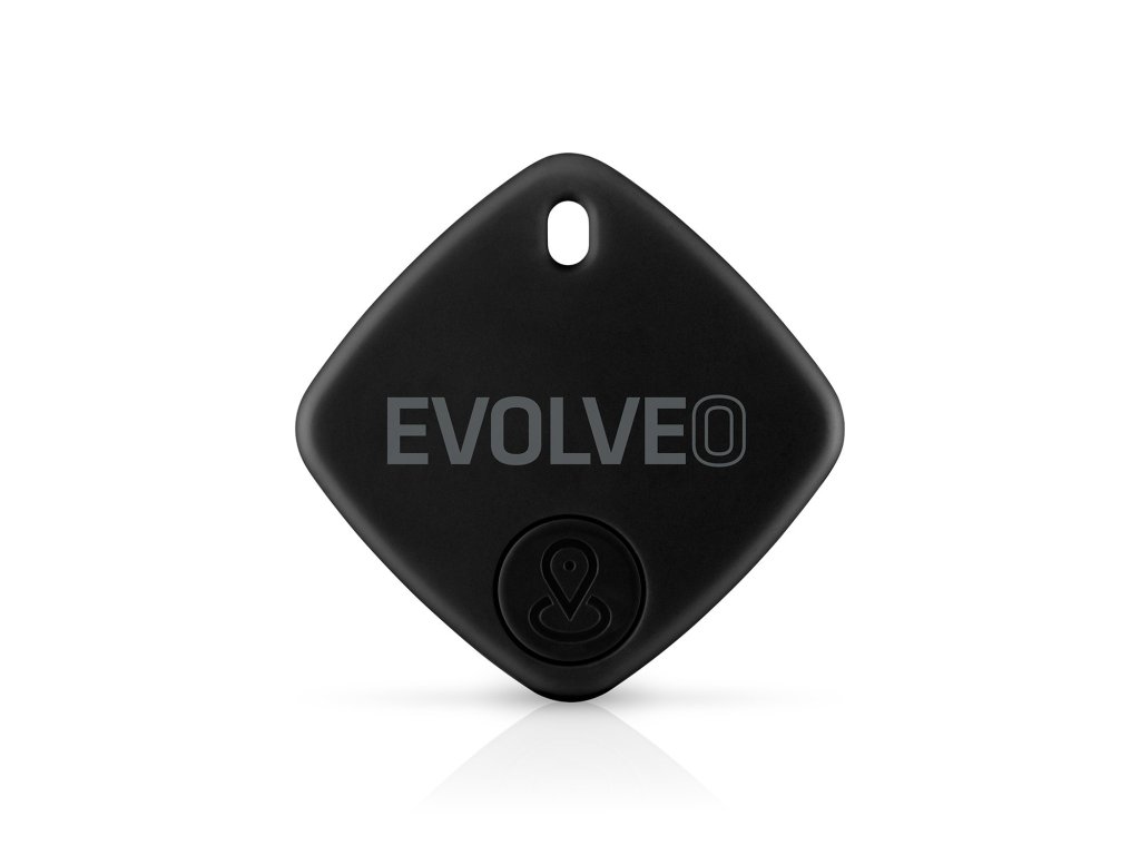 EVOLVEO TrackTag, Bluetooth lokátor s Apple Find My, čierny