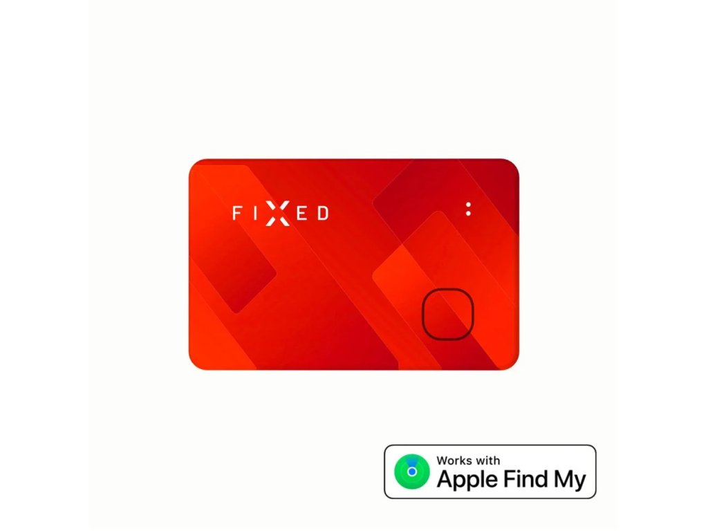 588209 inteligentna sledovacia karta fixed tag card s podporou funkcie find my bezdrotove nabijanie oranzova