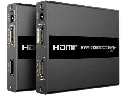 520106 premiumcord hdmi kvm extender s usb 60m cez jeden kabel cat5 6 bez oneskorenia khext60 4