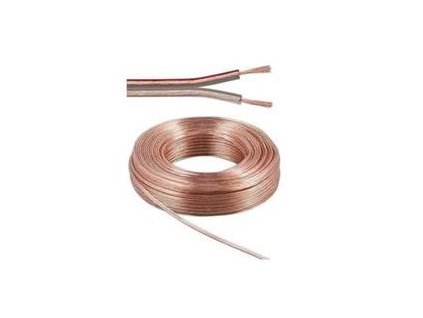 511556 premiumcord reproduktorove kable 99 9 med 2x1 5mm2 10m